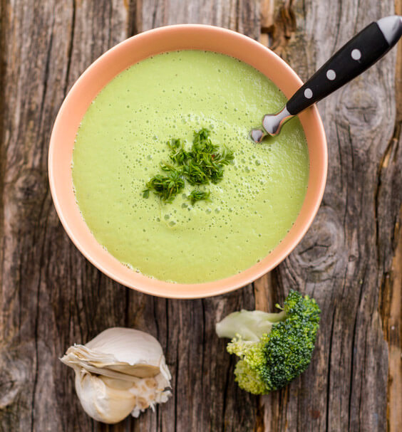 Brokkolisuppe die Imunstärkende