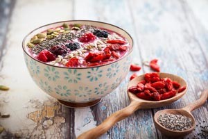 Müsli mit Goji-Beeren