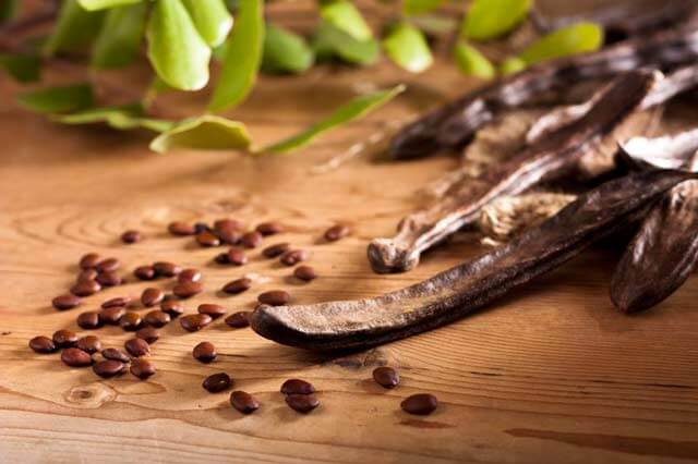 Carob-Frucht
